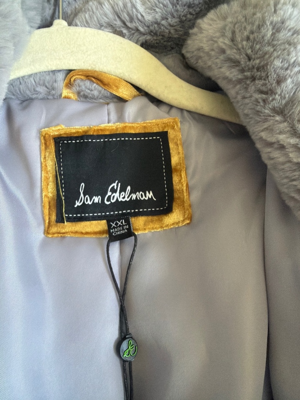 Faux fur jacket